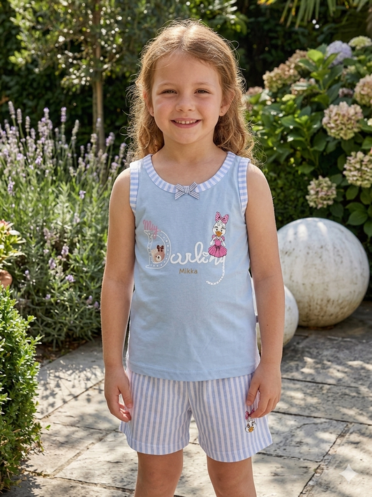 Pigiama bimba spalla larga 533