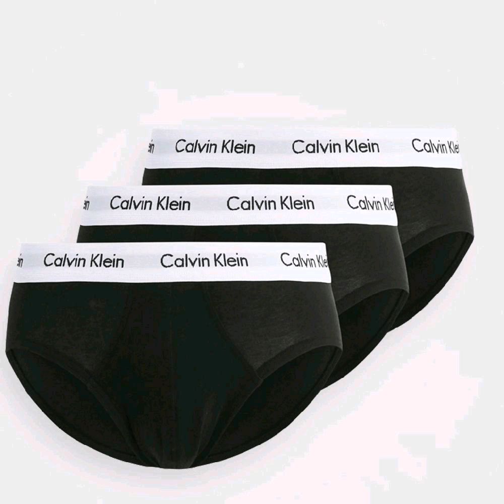Calvin Klein Slip Uomo Cotton Stretch Set da 3 Pezzi
