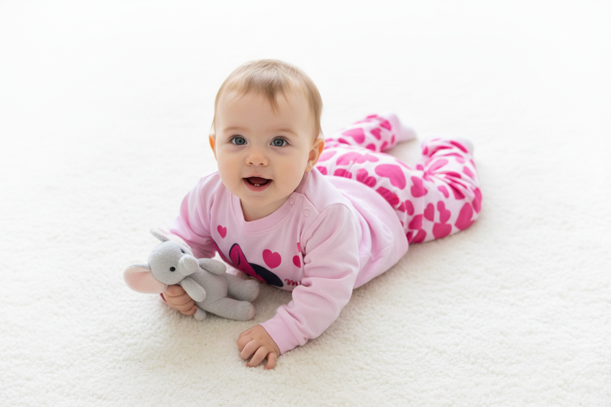 Pigiama neonata in cotone