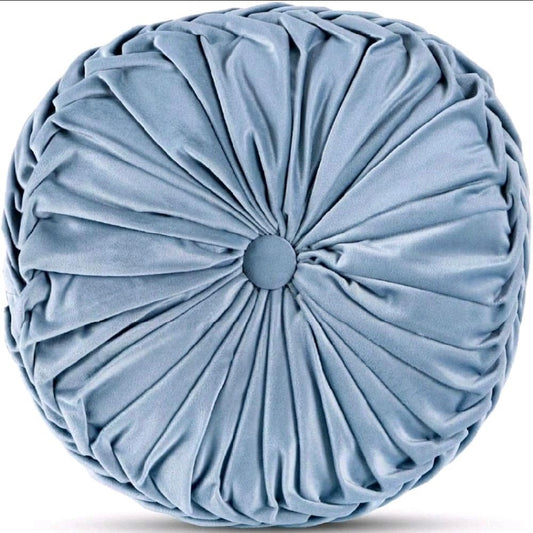 Cuscino decoro diamentro 35 cm effetti velluto