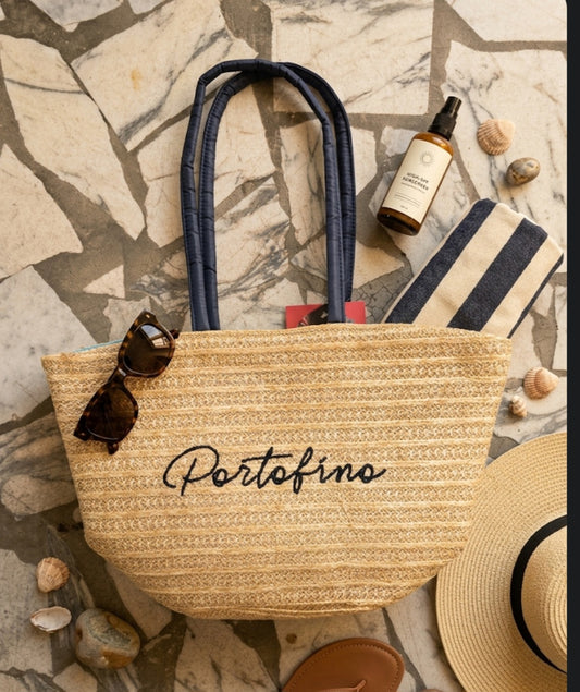 Borsa morbida di paglia