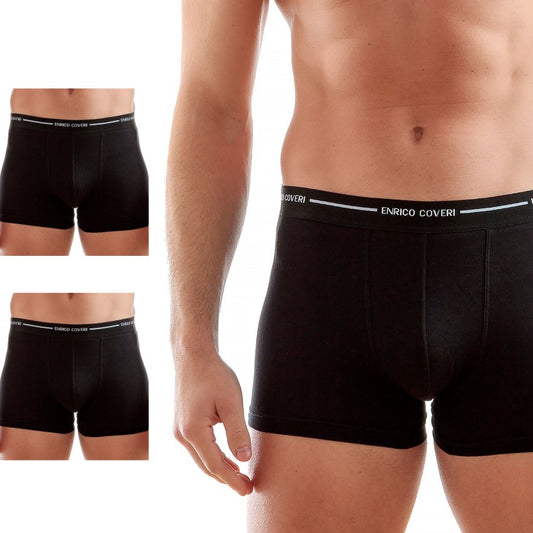 Coveri EB 1000 set 3 boxer elastico esterno colori scuri