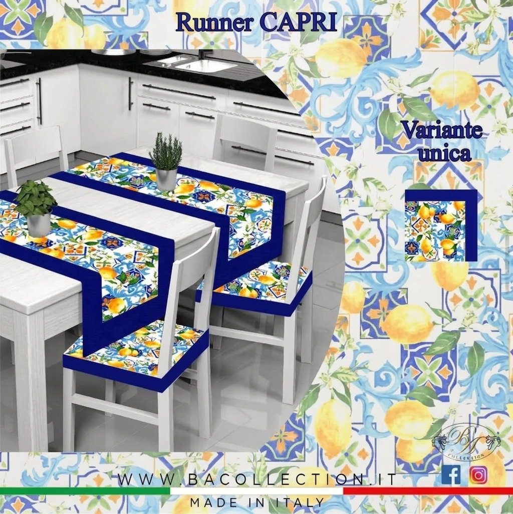 Runner linea Capri 140 x 170 cm