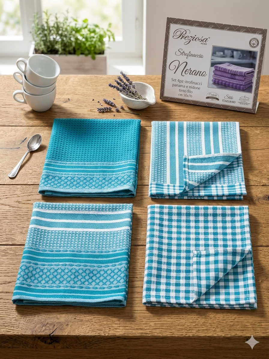 Set 4 canovacci Pierre Cardin "Nerano"