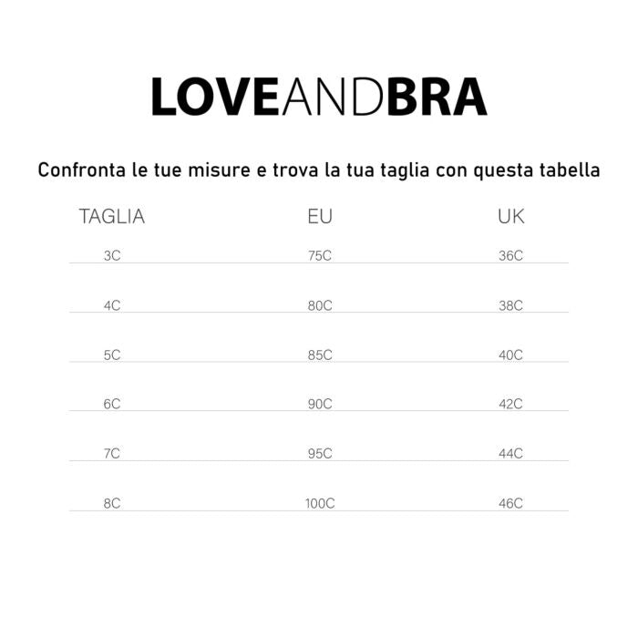 Love and bra reggiseno Kelly