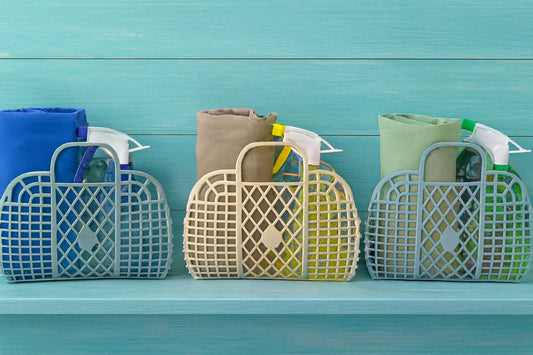 Borsa con telo mare e spruzzino