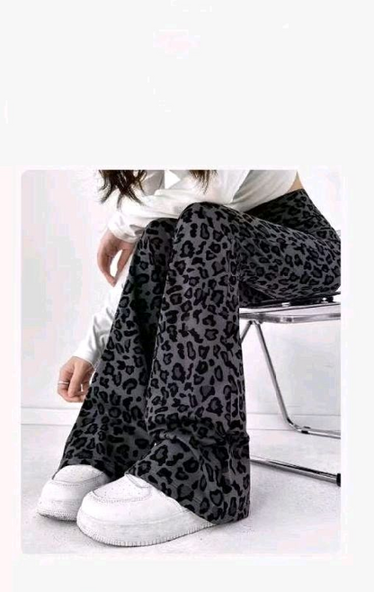 Leggins animalier elasticizzato 7901