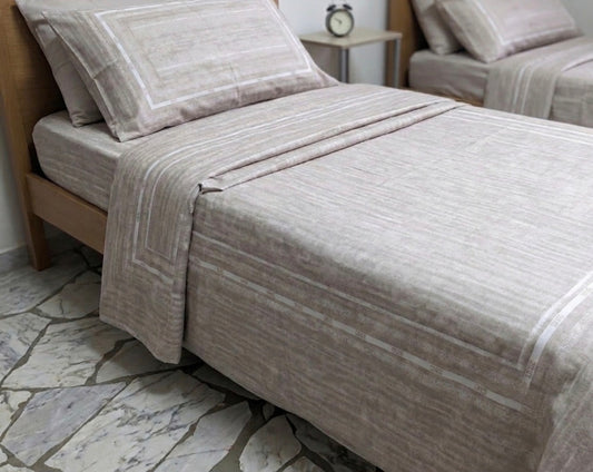 Completo lenzuola letto singoli Irge