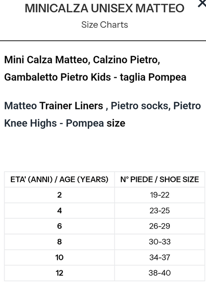Pompea fantasmini bambini unisex