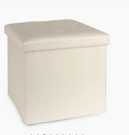 Pouf contenitore,effetto velluto.