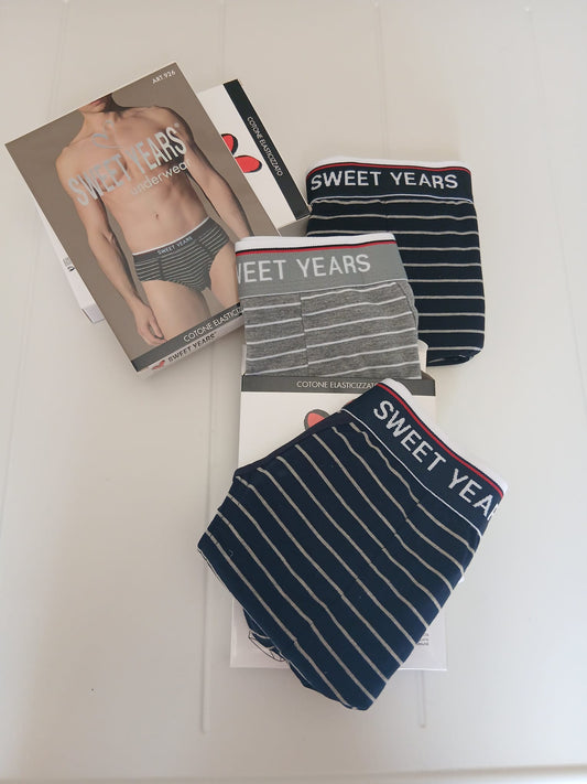 Sweet years 926 set 3 slip rigati