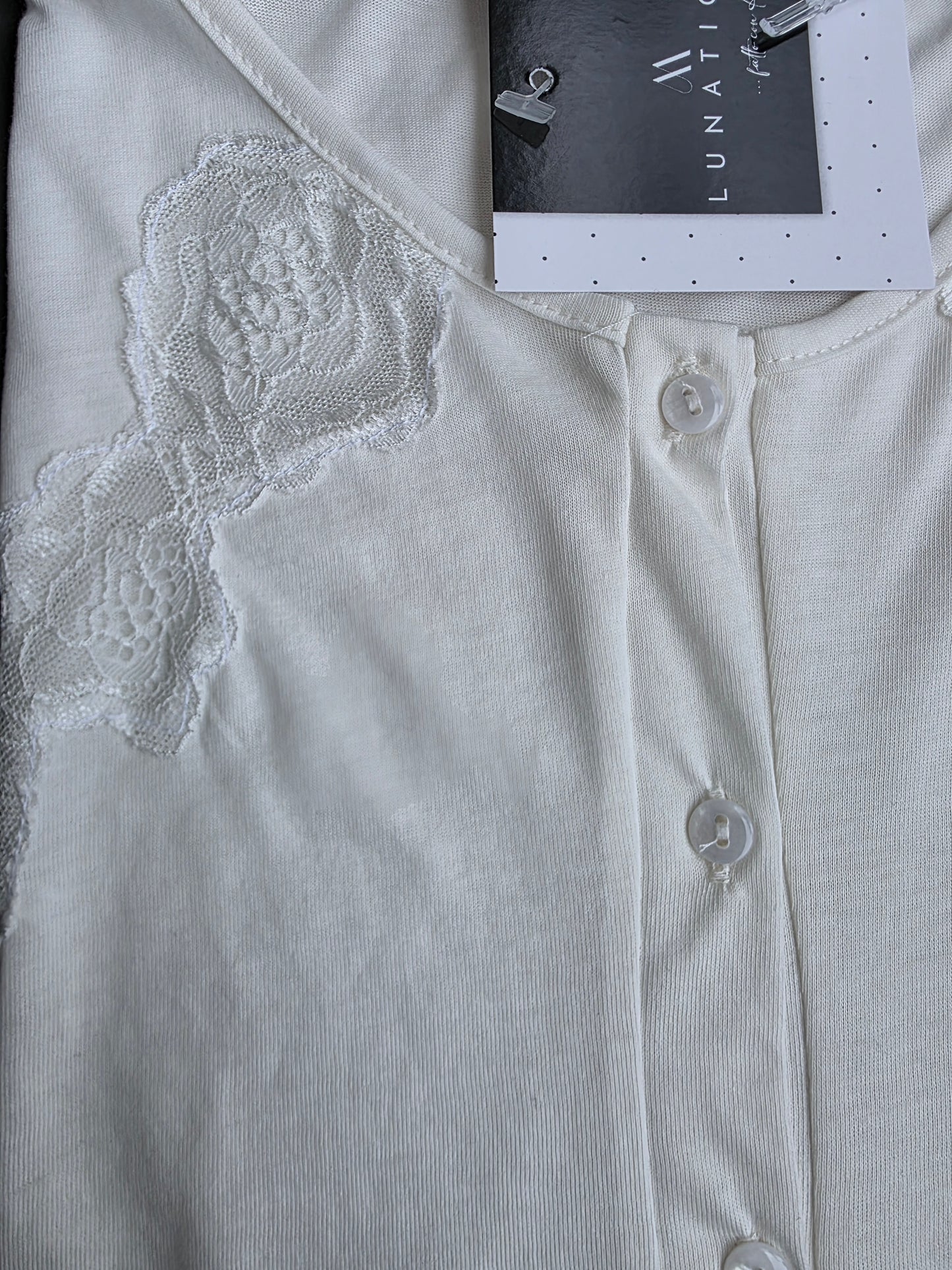 Camicia da notte clinica in 100% cotone.    Art-51106
