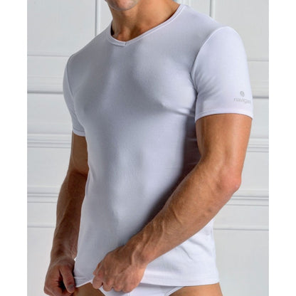 Navigare 571 maglia cotone elastico scollo V