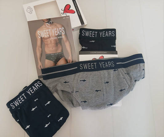 Sweet years 958 set 3 slip fantasia assortiti