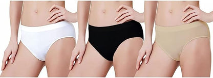 Ilary 617 set 3 slip microfibra vita alta