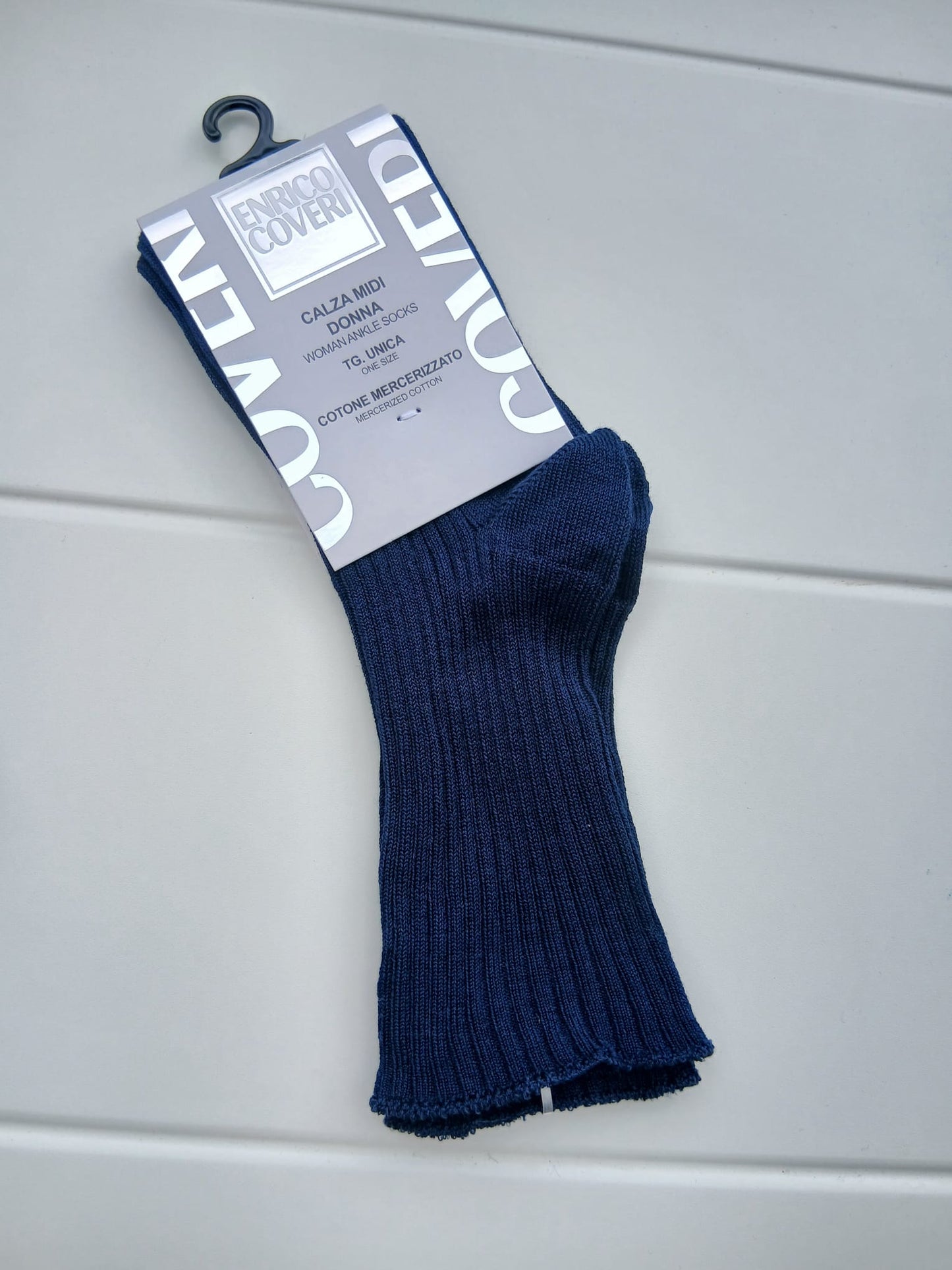 Coveri set 3 paia calzini donna costine elastico sanitario