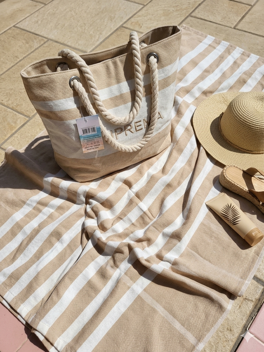 Borsa con telo mare