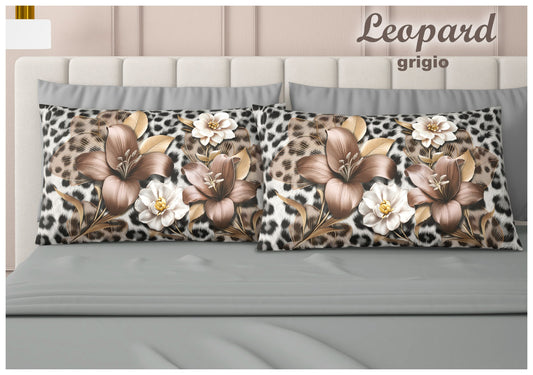 Completo letto digitale 4 federe "Leopard"
