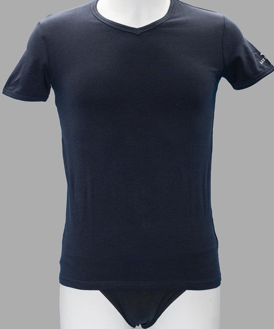 Navigare 571 maglia cotone elastico scollo V