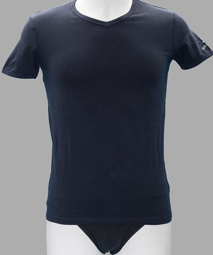 Navigare 571 maglia cotone elastico scollo V