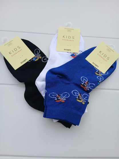 Scopri Kevin set 3 calzini bimbo