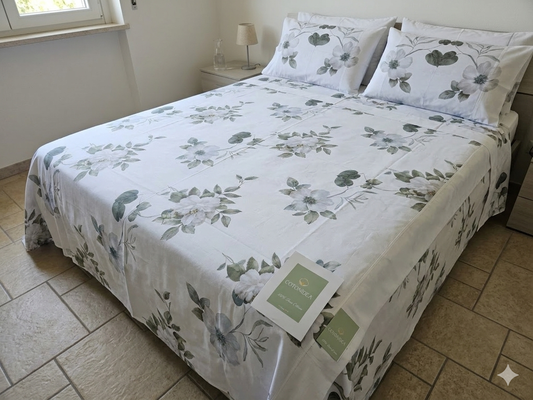 Completo lenzuola"Cotonidea" in puro cotone