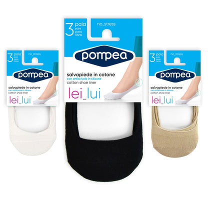Pompea set 3 salvapiede lei,lui.