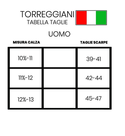 Torreggiani calza lunga uomo filo di scozia