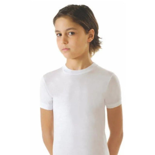 Kikkaeciccio 909 maglia mezza manica cotone bimbo