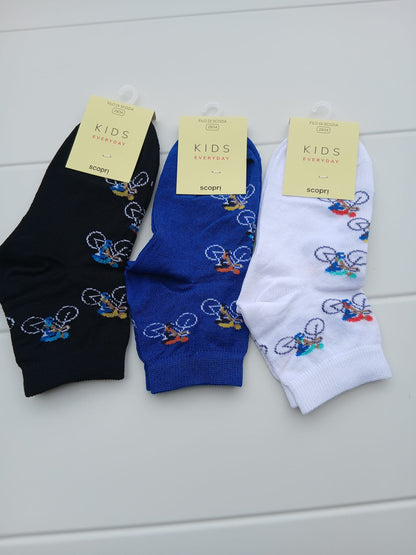 Scopri Kevin set 3 calzini bimbo