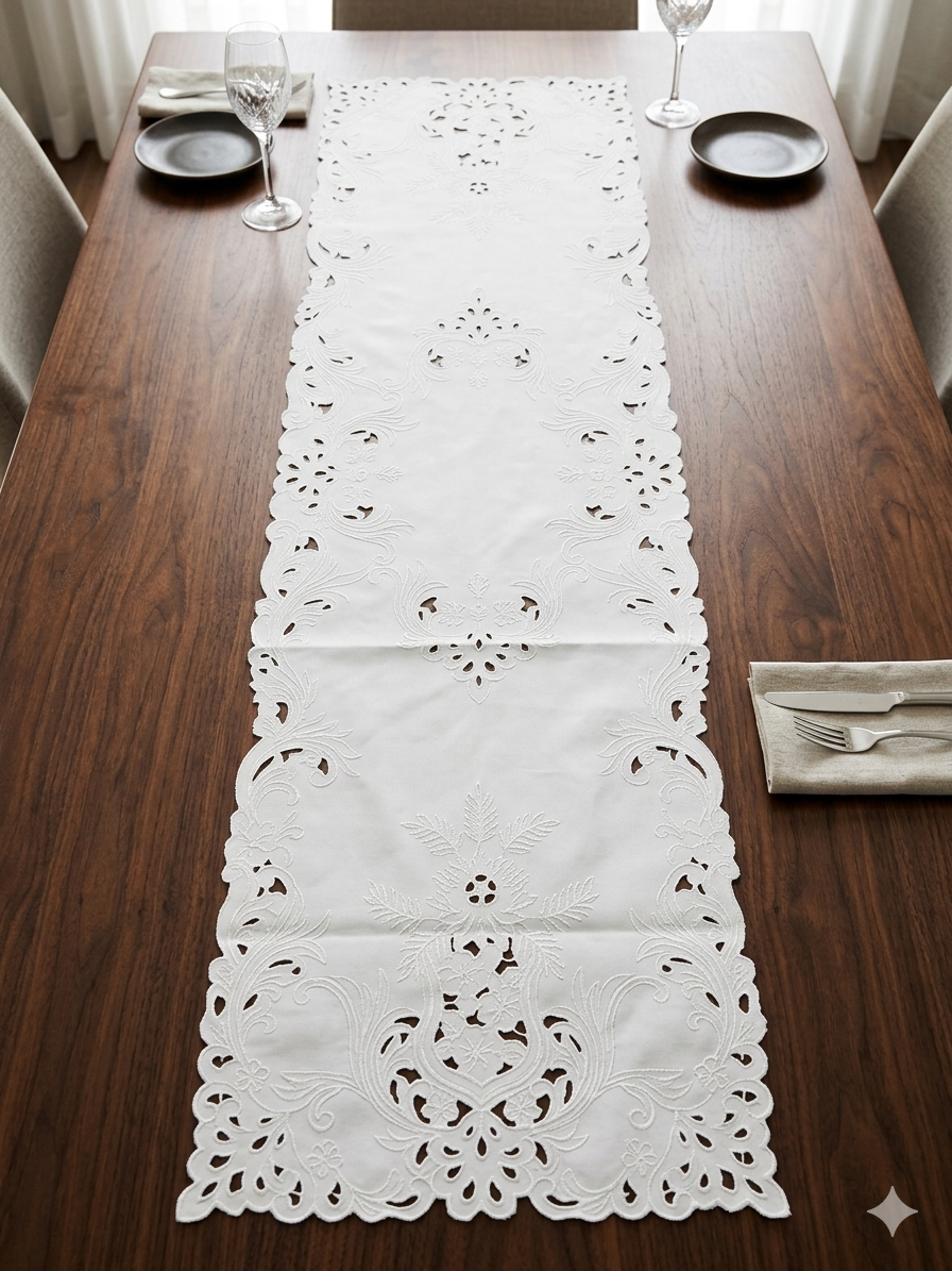 Runner intagliato 40x135 cm.         art 7752