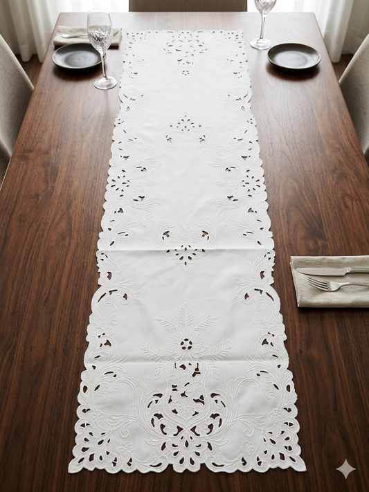 Runner intagliato 40x135 cm.         art 7752