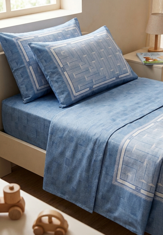 Completo lenzuola letto singolo Irge