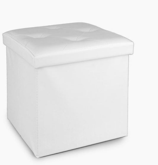 Pouf contenitore,effetto velluto.