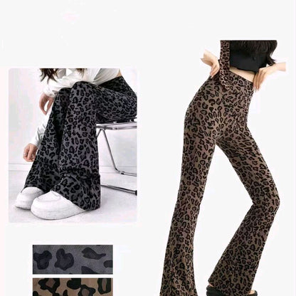 Leggins animalier elasticizzato 7901