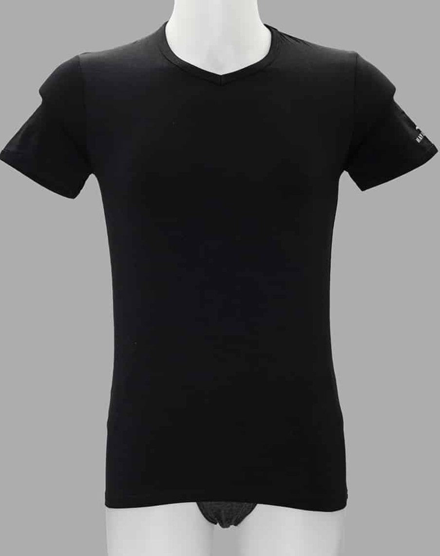 Navigare 571 maglia cotone elastico scollo V
