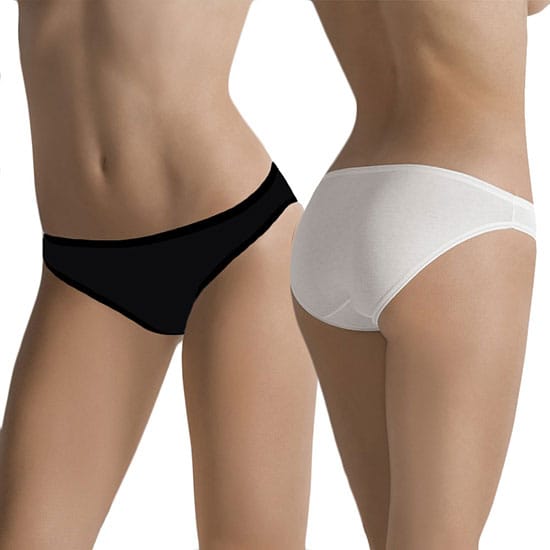 Cotonella 3165 set 3 slip vita bassa
