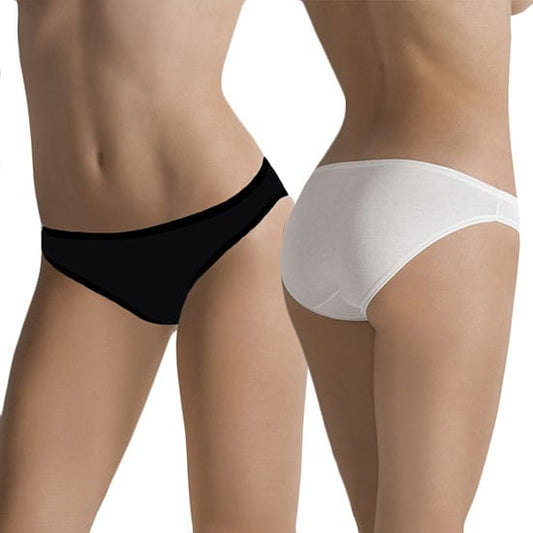 Cotonella 3165 set 3 slip vita bassa
