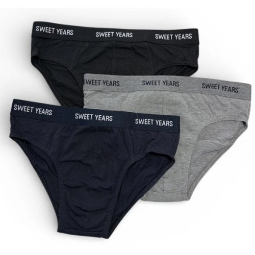 Sweet Years 986 set 3 slip uomo assortiti.