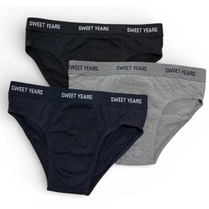 Sweet Years 986 set 3 slip uomo assortiti.