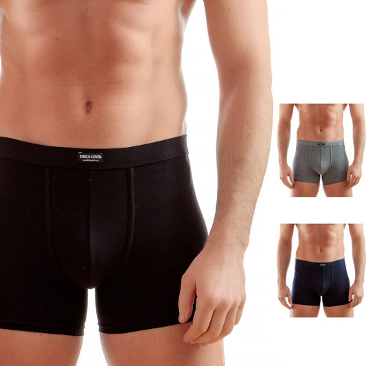 Coveri EB 1002 set 3 boxer elastico infilato assortiti