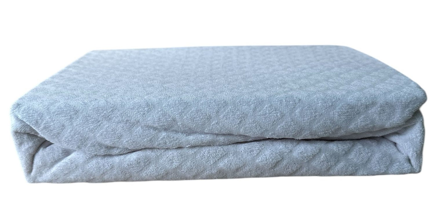 Coprimaterasso stretch spugna Jacquard