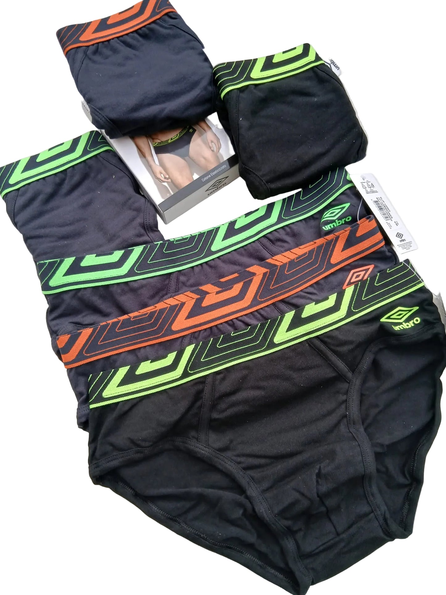 Umbro set 6 slip uomo promo 05390