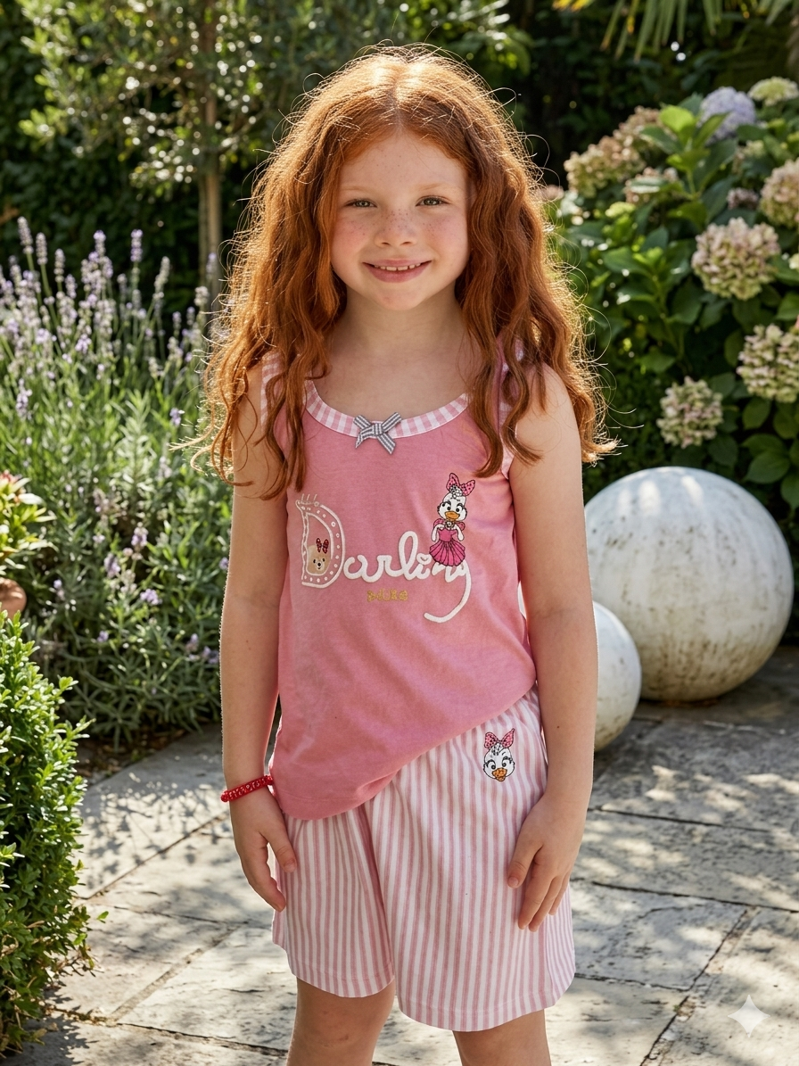 Pigiama bimba spalla larga 533