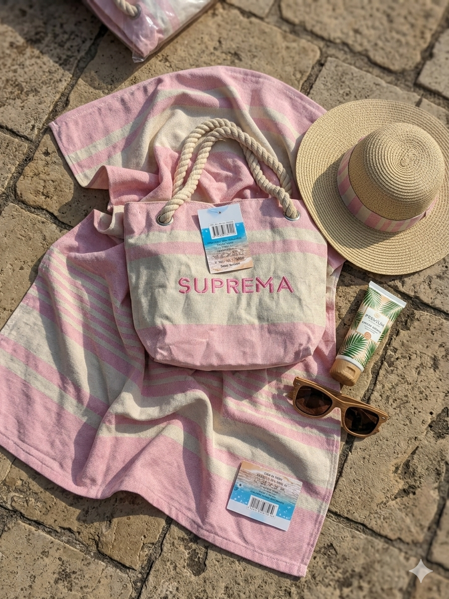 Borsa con telo mare